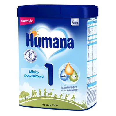 Humana 1, latte per bambini dalla nascita, 750 g