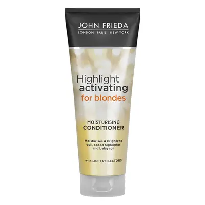 John Frieda Bionda Splendente Highlight Attivante Balsamo per Capelli Biondi, 250ml