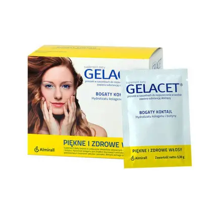 Gelacet, idrolizzato di collagene e biotina, 5,38 g x 21 bustine