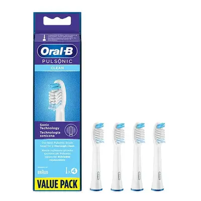 Oral-B, punte di ricambio per spazzolino Pulsonic Clean, 4 pezzi