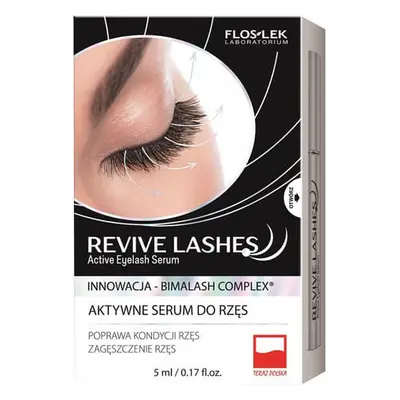 Siero per la stimolazione della crescita delle ciglia Flos-Lek Revive Lashes 5ml