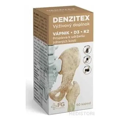 DENZITEX (Ca+D3+K2) 1×60 cps, integratore alimentare