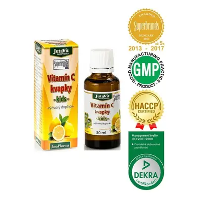 JutaVit Vitamina C gocce - bambini 1×30 ml, gocce