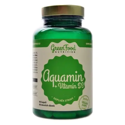 GreenFood Nutrition Aquamin Aquamin Calcium + Vit D3 60cps 1×60 cps