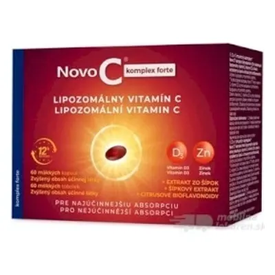 Novo C complex forte VITAMINA C LIPOSOMICA 1×60 tbl