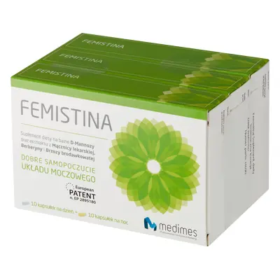 Confezione Femistina, 3 x 10 capsule per il giorno + 3 x 10 capsule per la notte