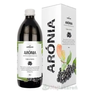 Nef de Santé ARÓNIA 1×500 ml, succo con vitamina C