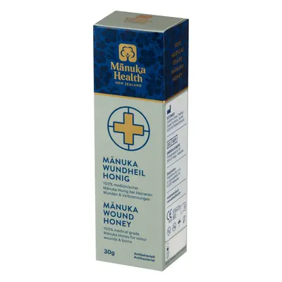 Manuka Health, miele di Manuka antibatterico per ferite, 30 g