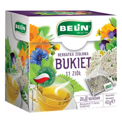 Belin Bouquet 11 erbe, tisana, 2 g x 20 bustine