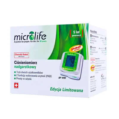 Misuratore di pressione Microlife BP W90 da polso, 1 pezzo