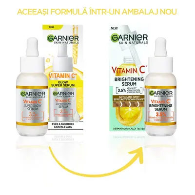 Siero alla vitamina C Skin Naturals, 30 ml, Garnier