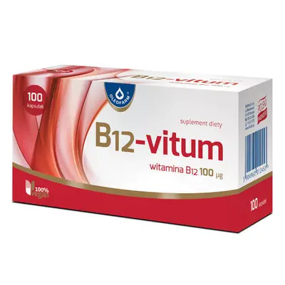 Vitamina B12 Integratore Alimentare, 100 Capsule