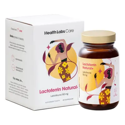 Health Labs Lactoferrin Natural+, lattoferrina, 30 capsule