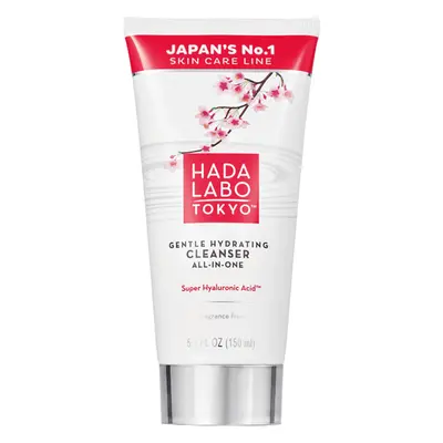 Lozione detergente idratante senza profumo con acido super ialuronico, 150 ml, Hada Labo Tokyo