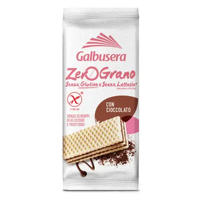 Wafer con cioccolato senza glutine, 45 g, Galbusera