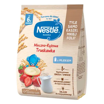 Porridge di latte e riso Nestle, alla fragola, dopo 6 mesi, 230 g