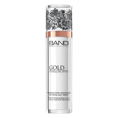 Bandi Gold Philosophy, crema ringiovanente ai peptidi per viso, collo e décolleté, 50 ml