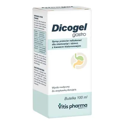 Dicogel Gastro, sciroppo antireflusso, per neonati e bambini, 100 ml