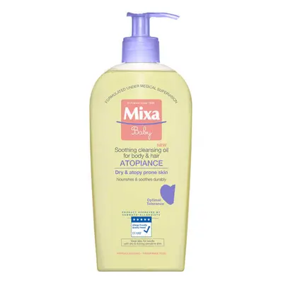 Olio detergente lenitivo per pelli secche con tendenza atopica Atopiance, 250 ml, Mixa