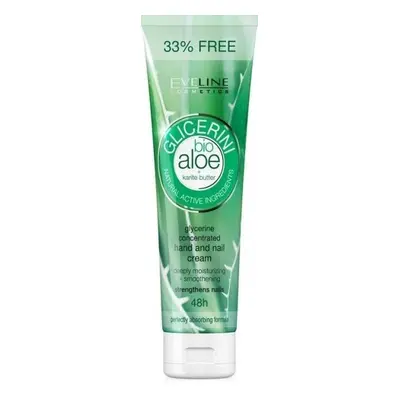 EVELINE Crema mani e unghie alla glicerina con Aloe Vera 100ml 1×100 ml, crema