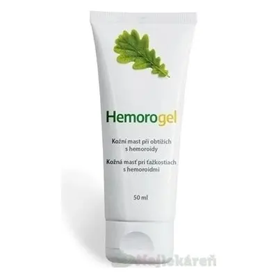 Unguento cutaneo Hemorogel per emorroidi 1×50 ml, unguento