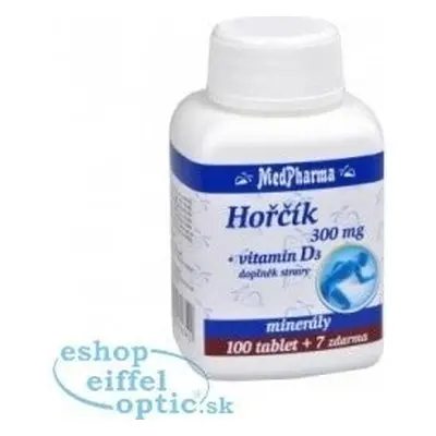 MedPharma HORCHIK 300MG+VIT. D 1×107 tbl, integratore alimentare