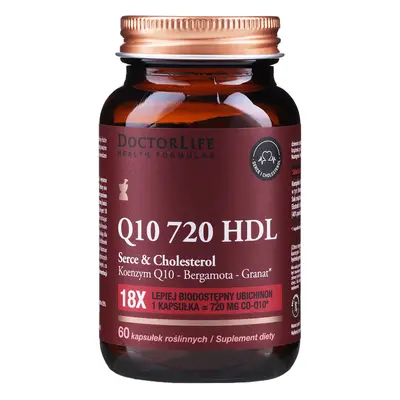 Dottor Vita Q10 720 HDL Cuore amp; Colesterolo, 60 capsule