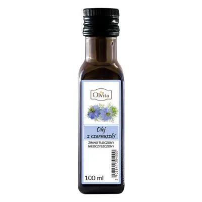 OlVita Olio di cumino nero, spremuto a freddo, non purificato, 100 ml