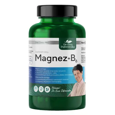 Dr Ewa Dąbrowska Magnesio + B6, 120 capsule