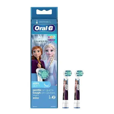 Oral-B Kids Stages Power, punte per spazzolino elettrico, Frozen EB10s-2, oltre 3 anni, ultra mo