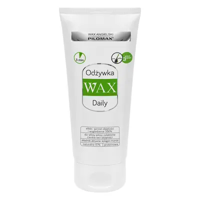 WAX Pilomax Daily, balsamo al collagene per capelli danneggiati, sottili e senza volume, 200 ml