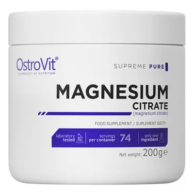 OstroVit Citrato di magnesio supremo puro, 200 g