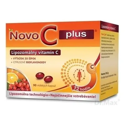 NOVO C PLUS Vitamina C liposomiale 1×90 cps, vitamina c