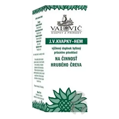 J.V. HEM 1×50 ml, per la funzionalità del colon