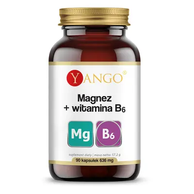 Yango Magnesio + Vitamina B6, 90 capsule