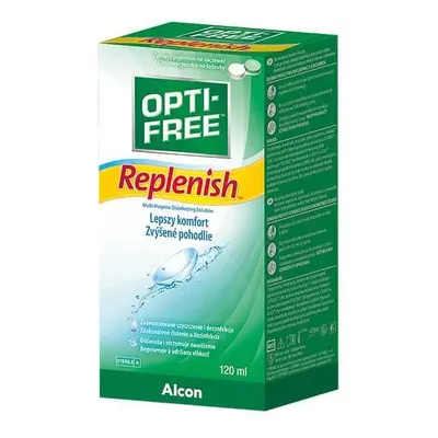 Opti-Free Replenish, Soluzione Disinfettante per Lenti a Contatto, 120ml