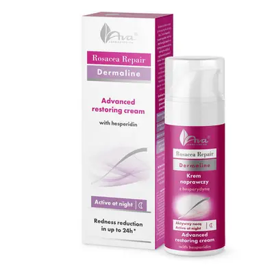 AVA Rosacea Repair, crema riparatrice con esperidina per la notte, 50 ml