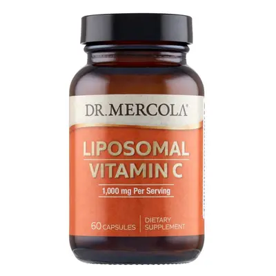 Dr. Mercola Vitamina C liposomiale, vitamina C 1000 mg, 60 capsule