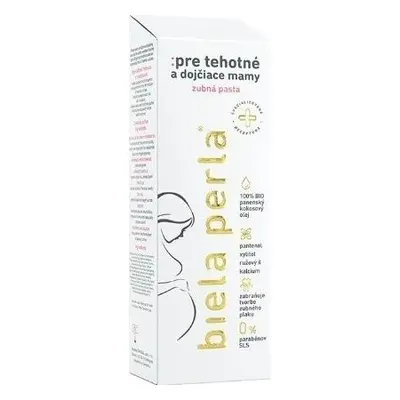 Perla bianca - per mamme in gravidanza e in allattamento, dentifricio 1×75 ml, dentifricio