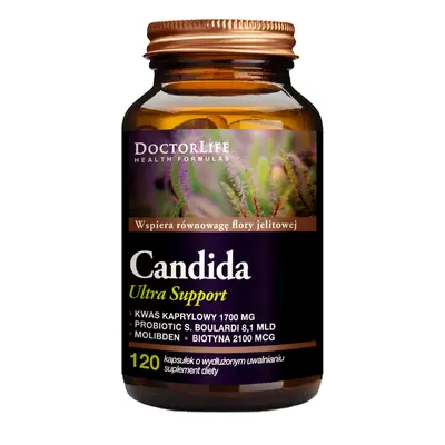 Doctor Life Candida Ultra Support, 120 capsule