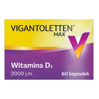 Vigantoletten Max, vitamina D3 2000 UI, 60 capsule