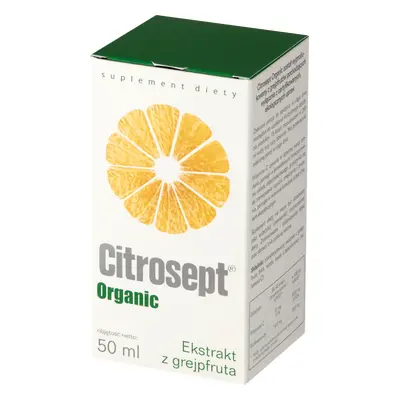 Citrosept Organic, estratto di pompelmo, gocce, 50 ml