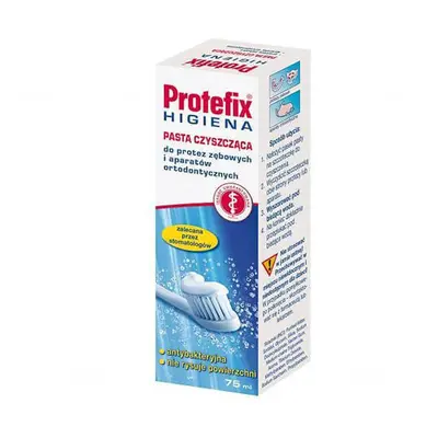 Pasta per la pulizia delle protesi Protefix Higiena, 75 ml