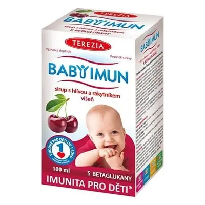 TEREZIA BABY sciroppo IMMUN con biancospino e olivello spinoso 1×100 ml, integratore alimentare