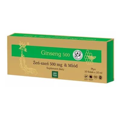 Ginseng 500, liquido, 10 ml x 10 fiale