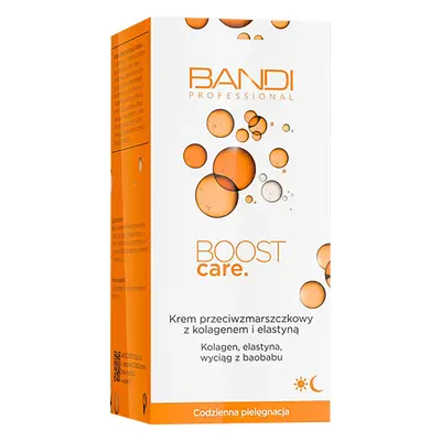 Bandi Boost Care, crema antirughe con collagene ed elastina, 50 ml