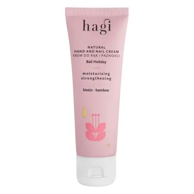 Hagi Holidays in Bali, crema naturale per mani e unghie, idratante e rinforzante, 50 ml