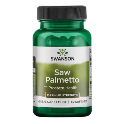 Swanson Saw Palmetto 320 mg, palma sabal, 60 capsule in gel