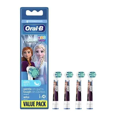 Oral-B Kids Stages Power, punte per spazzolino elettrico, Frozen EB10s-4, oltre 3 anni, ultra mo