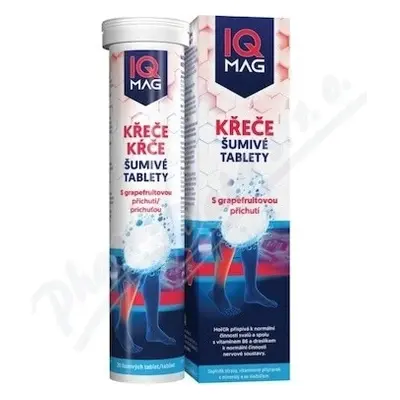 IQ MAG KŔČE magnesio pompelmo 1×20 tbl, integratore alimentare